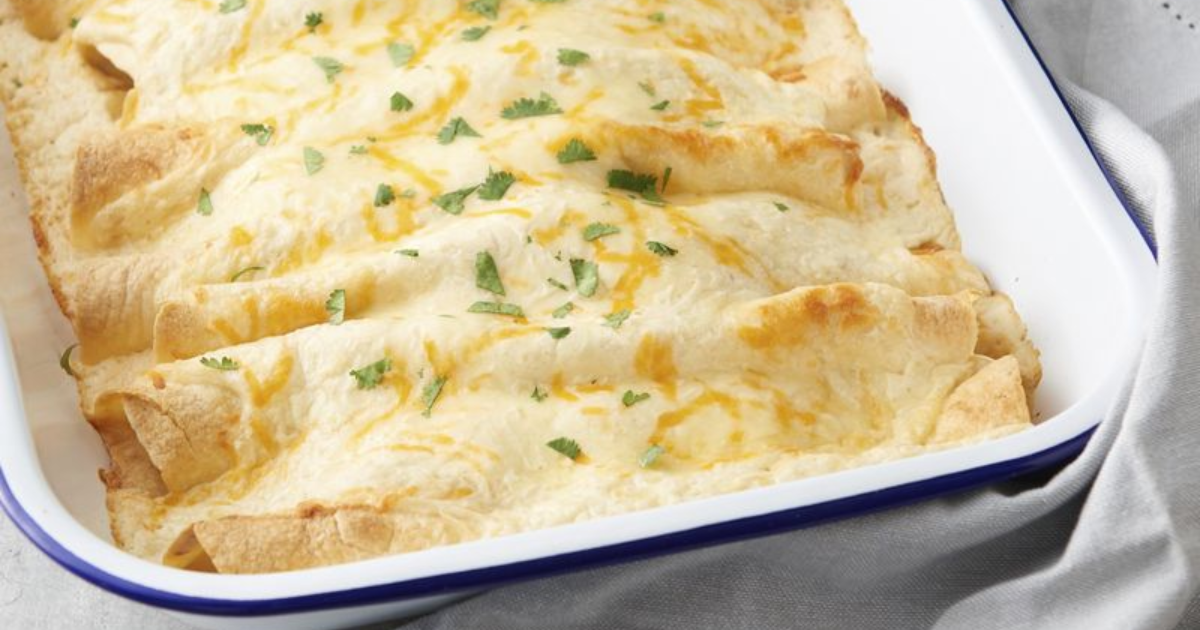 green Chile chicken enchiladas