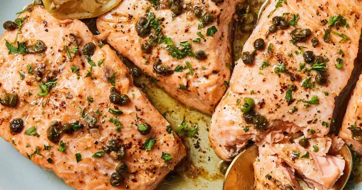 garlic butter salmon